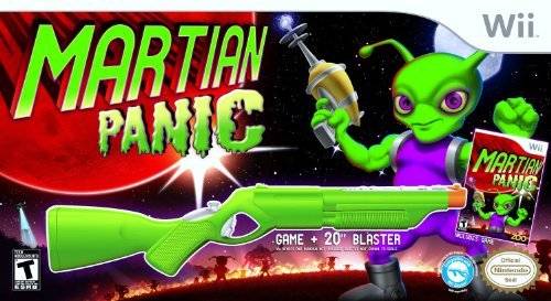 Martian Panic (Game & Gun Bundle) (Wii)
