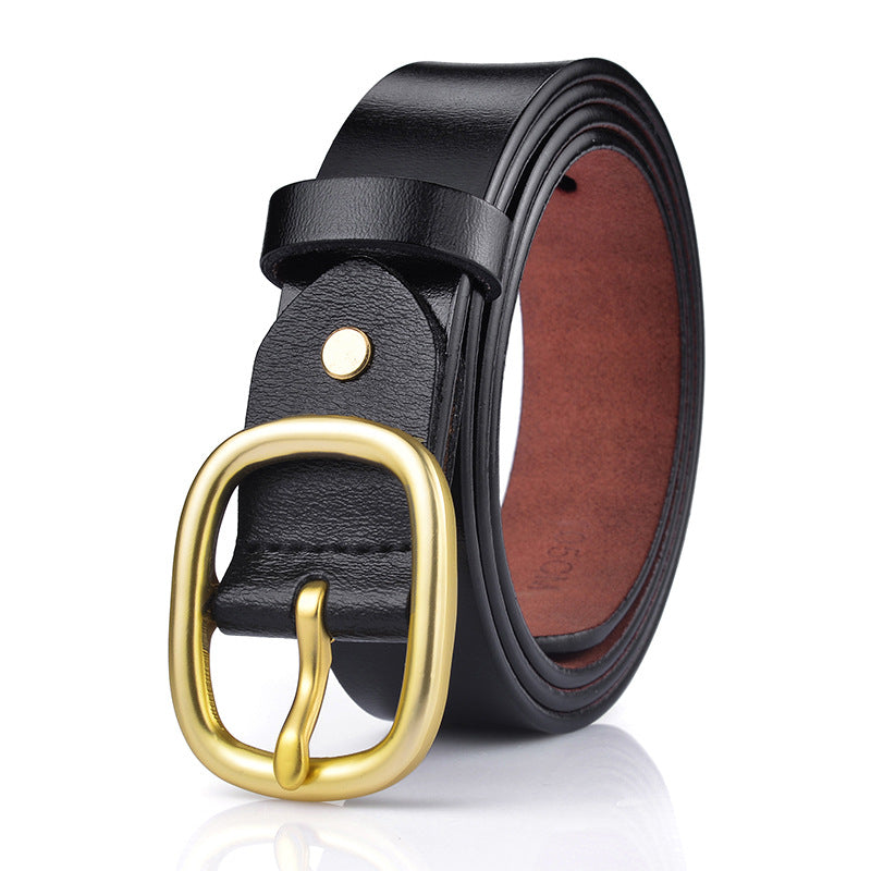Women's New Genuine Leather Belt