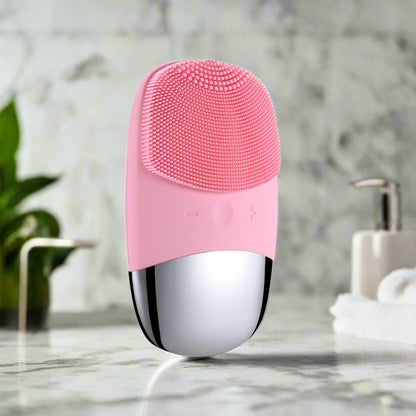 Mini Silicone Electric Face Cleansing Brush