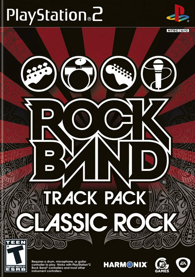 Rock Band Track Pack: Classic Rock (Playstation 2)