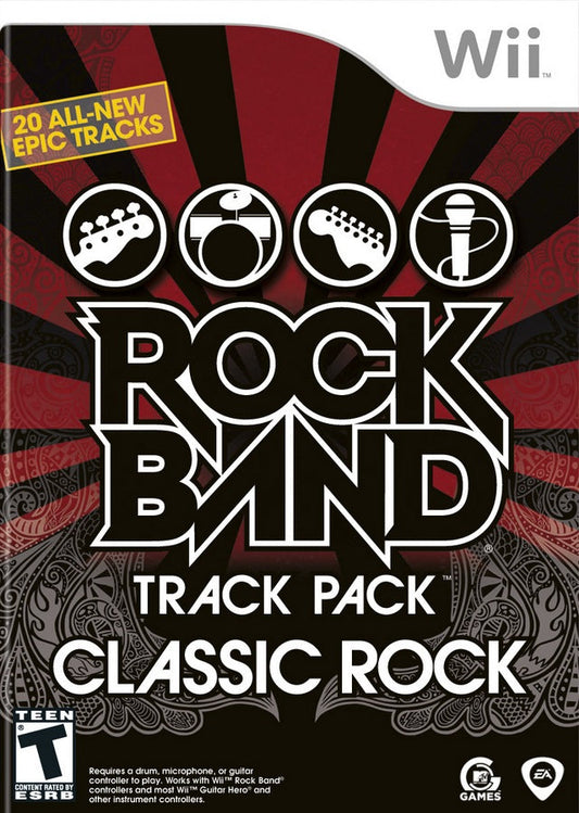 Rock Band Track Pack: Classic Rock (Wii)