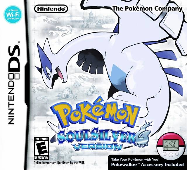 Pokemon SoulSilver Version W/ PokeWalker (Big Box Version) (Nintendo DS)