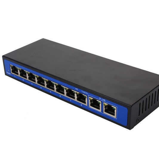 8+2 Power 10-Port 100M PoE Switch