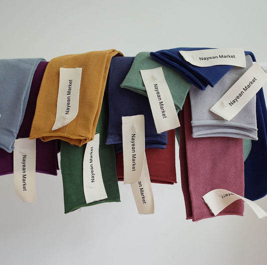 Candy Color Combed Cotton Tube Socks