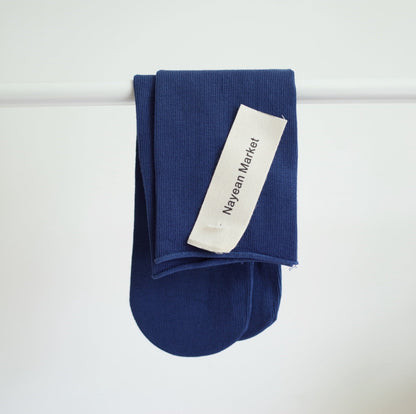 Candy Color Combed Cotton Tube Socks