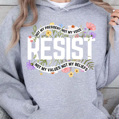 Resist Shirt - Empowered Women Against Trump Shirt, 8647 Anti Trump Dark Shirt, Equality Tee For Strong Liberal Women 682219