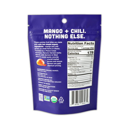 Organic Mango + Chili Fruit Bites