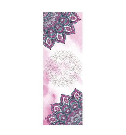 Patterned Anti-Skid Yoga Mat Towel