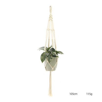 Custom Hand-knitted Hanging Flowerpot Net Bag