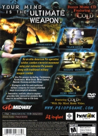 Psi-Ops Mindgate Conspiracy Bonus CD Version (PlayStation 2)