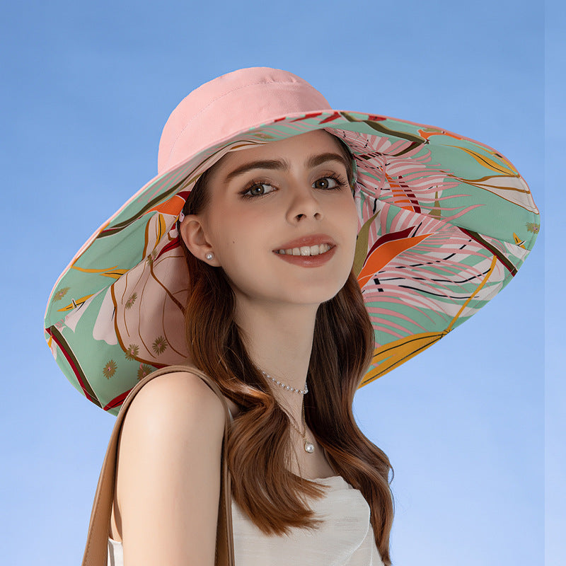 Double-sided Plus-sized Sun Hat