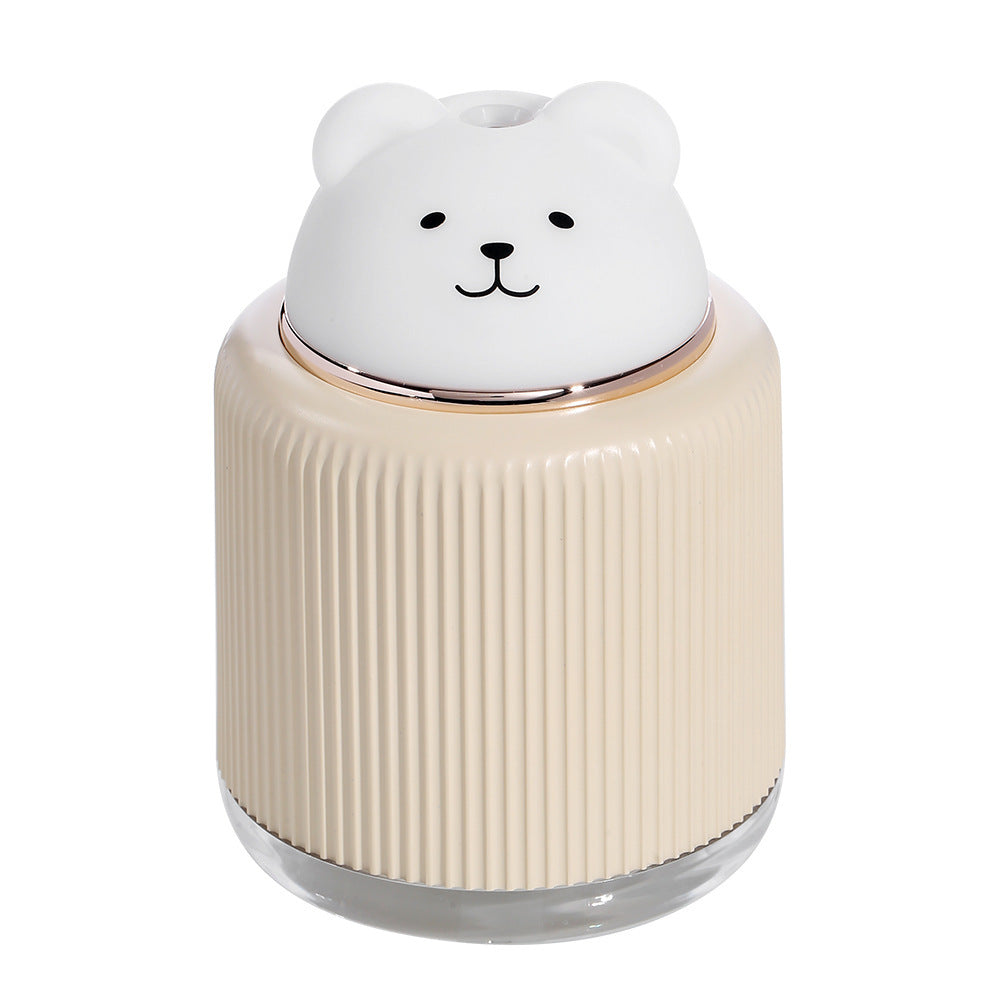 250ml Cartoon Rabbit Ultrasonic Humidifier & LED Oil Diffuser