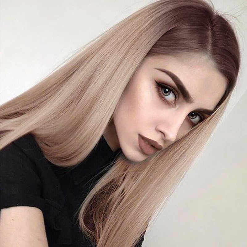 European & American Long Straight Hair Wig