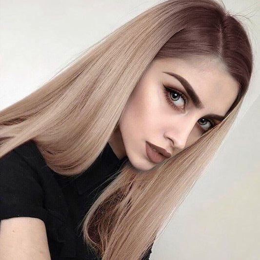 European & American Long Straight Hair Wig