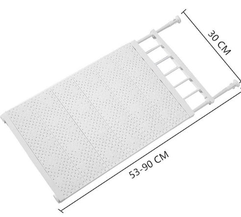 Adjustable Wall Mounted Kitchen Storage Rack