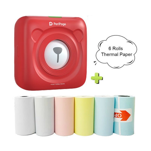 Mini Bluetooth Wireless Thermal Label Printer