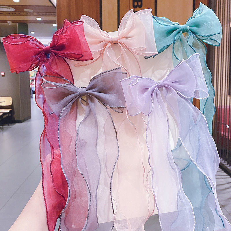 Children's Bow Hairpin Streamer Accessories
