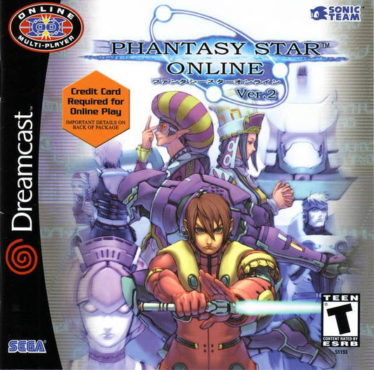 Phantasy Star Online Version 2 (Sega Dreamcast)
