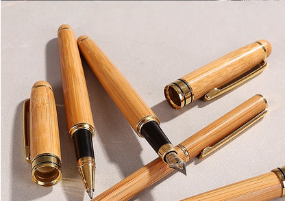 Bamboo Ballpoint Pen - Eco-Friendly Customer Gift
