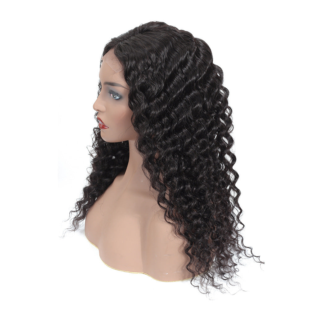 Female Human Hair Lace Front Wig