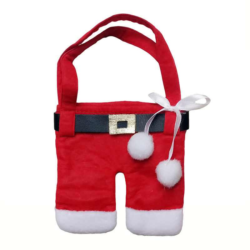 Christmas Knife and Fork Bag Tableware Set