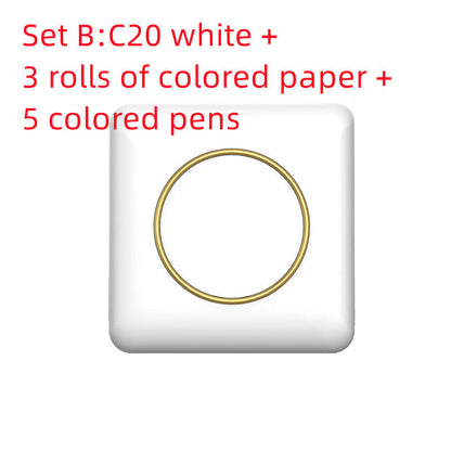 Mini Bluetooth Thermal Label Printer