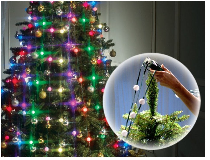 Christmas Tree LED String Lights Holiday Decor