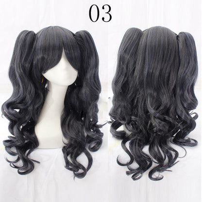 Double tiger clip style lolita wig