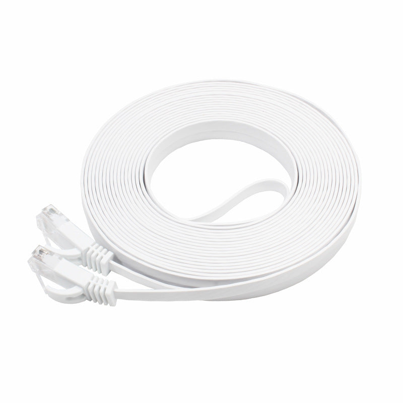 Computer router broadband flat cable