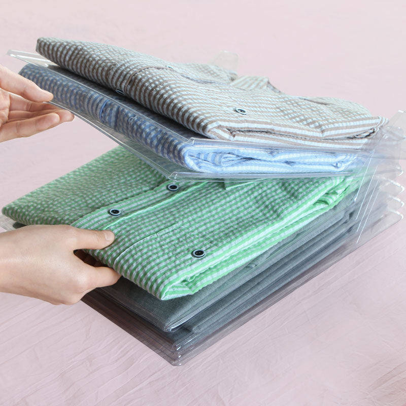 10 Layer Clothes Storage Fold Board Organizer