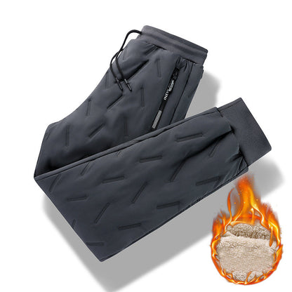 Men's Fleece-Lined Winter Joggers
