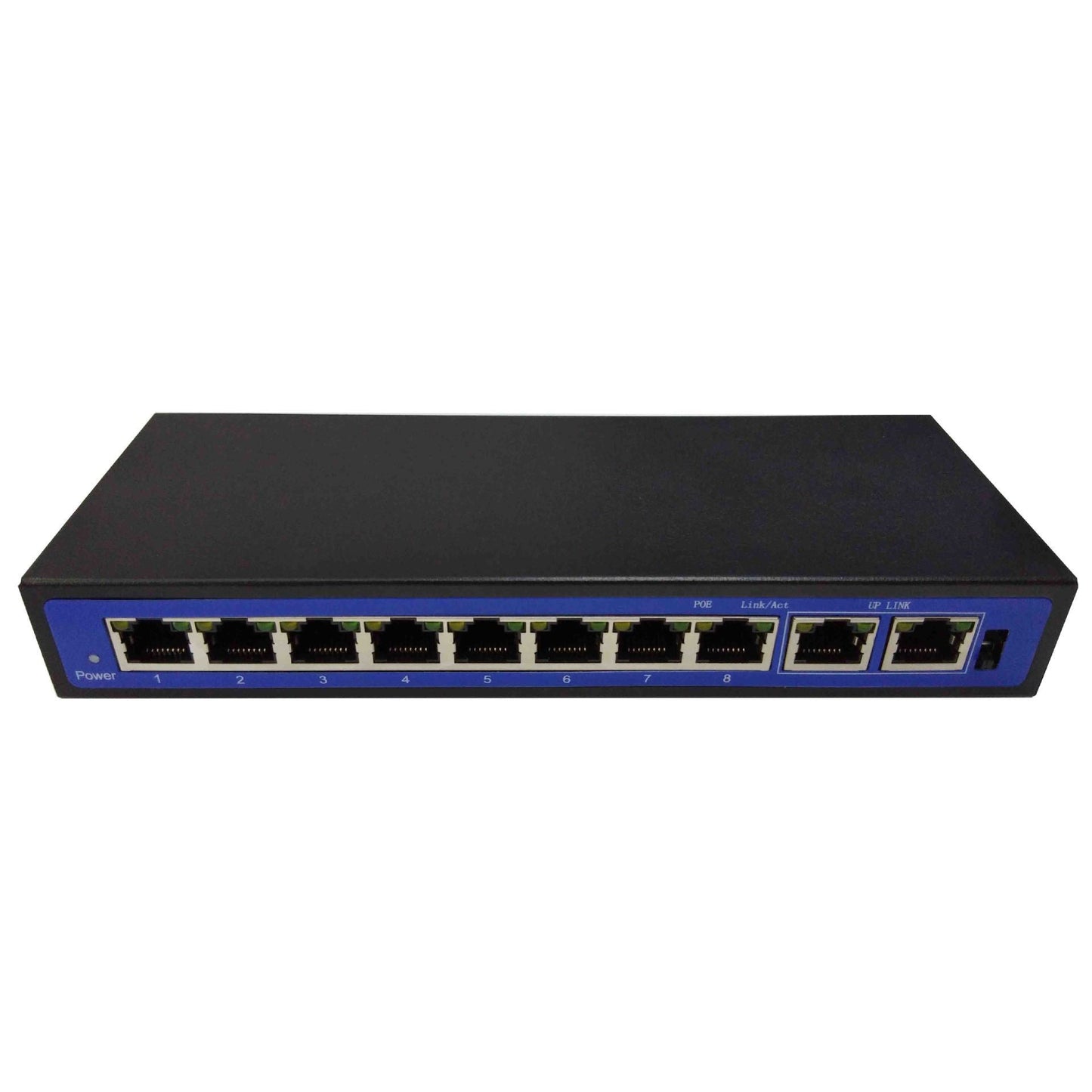 8+2 Power 10-Port 100M PoE Switch