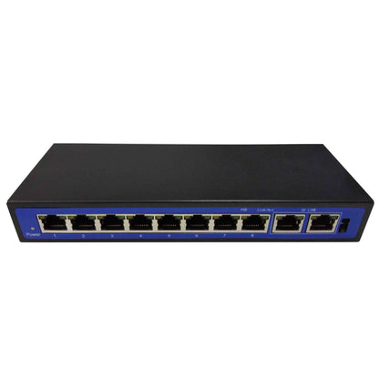 8+2 Power 10-Port 100M PoE Switch