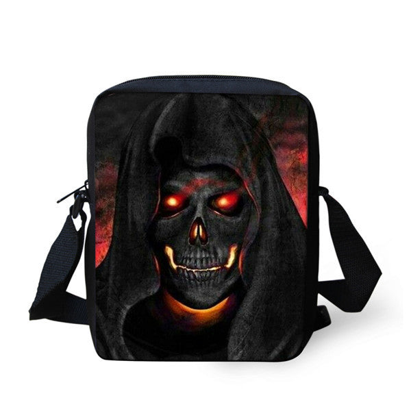 Skull Messenger Bag for Children