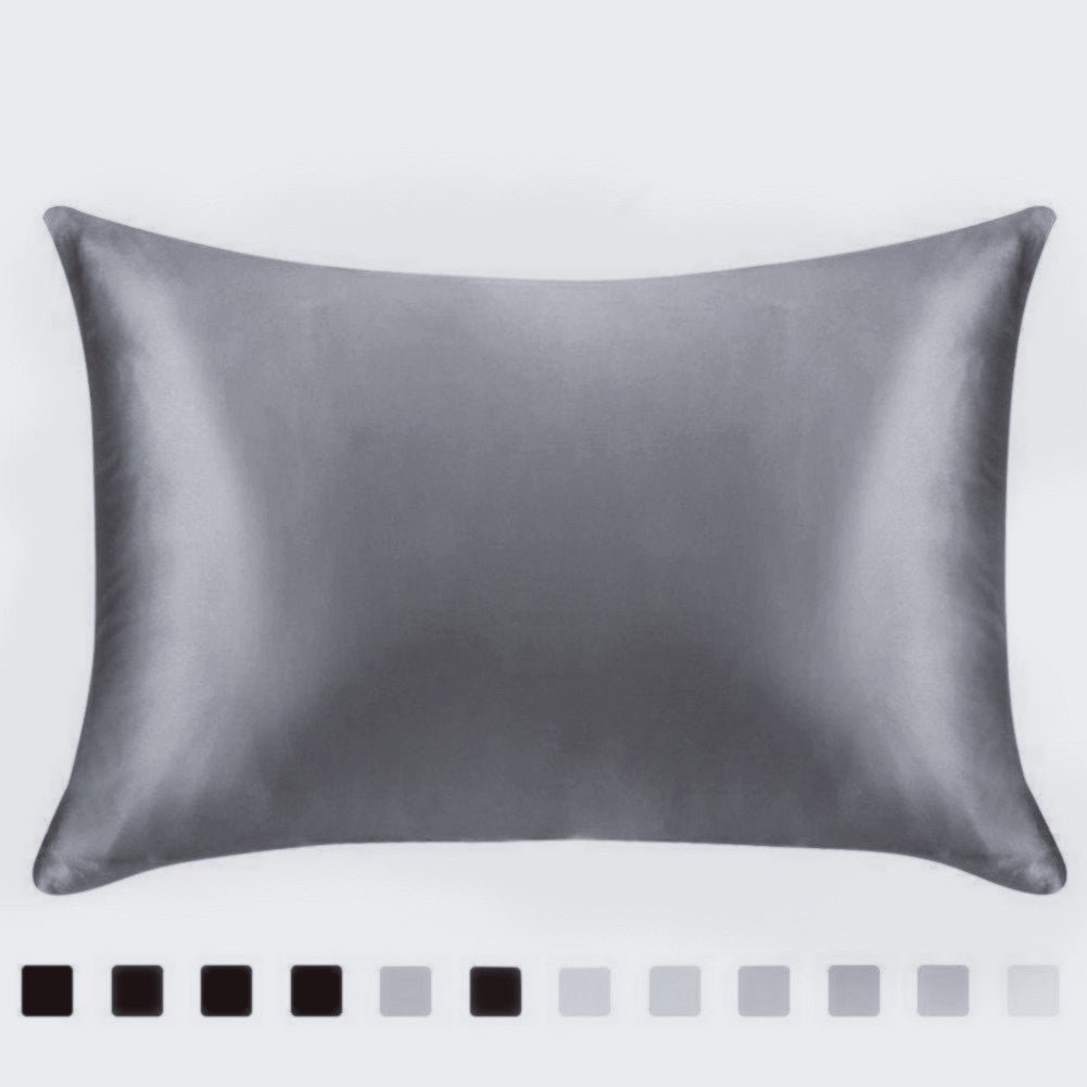 Satin Solid Color Pillowcase