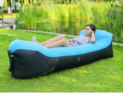 Fast Inflatable Outdoor Air Sofa - Beach & Camping Lounger
