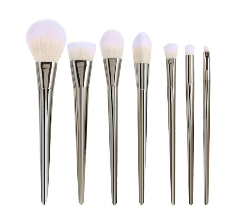 Rhombus 7 Makeup Brush Set: Foundation, Eye Shadow