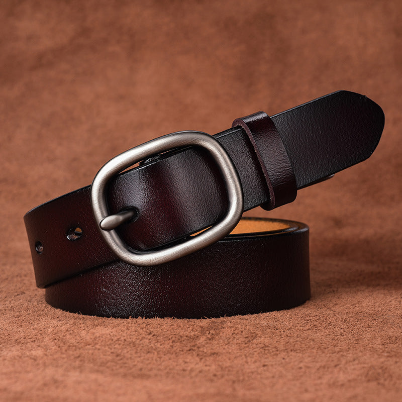 Women's New Genuine Leather Belt