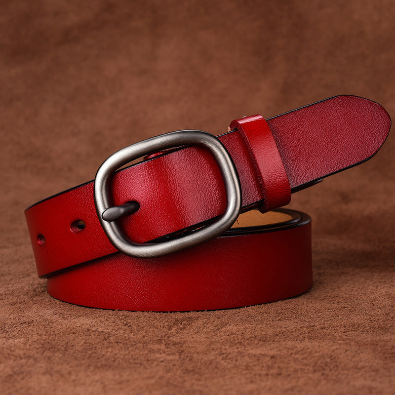 Women's New Genuine Leather Belt