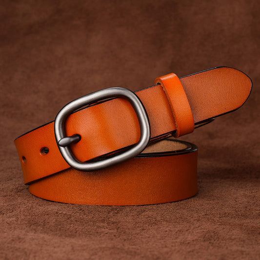 Women's New Genuine Leather Belt