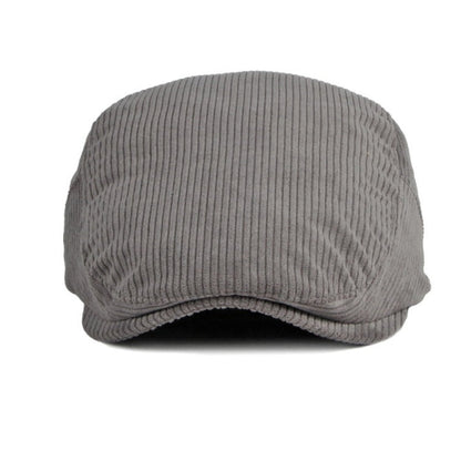 Corduroy British Retro Forward Beret Children