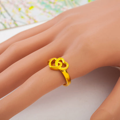 Thick Pure Brass Gold Plated Jewelry