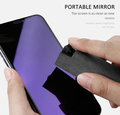 2 in 1 Phone Computer Screen Cleaner Kit Microfiber Cloth