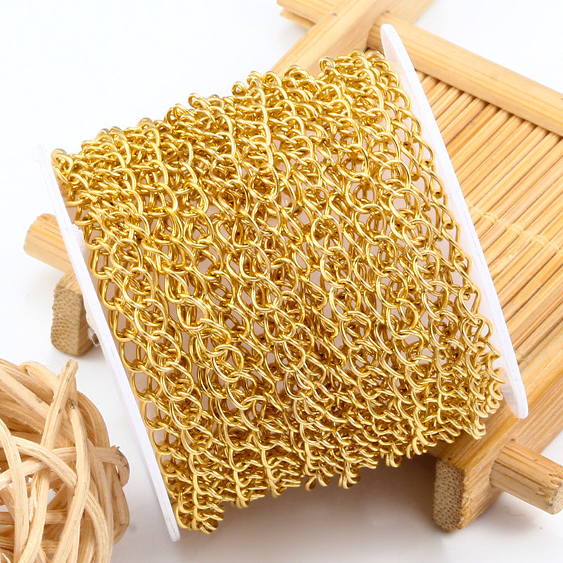 Stainless Steel Vacuum Plated Tail Chain Ornament