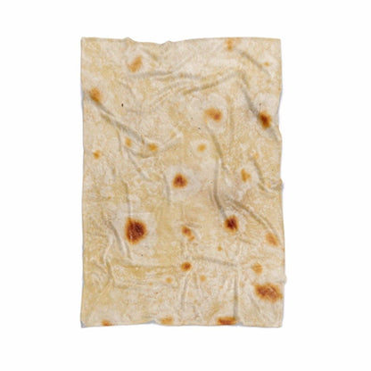 Flannel Burrito Blanket 280GSM Round Travel Throw