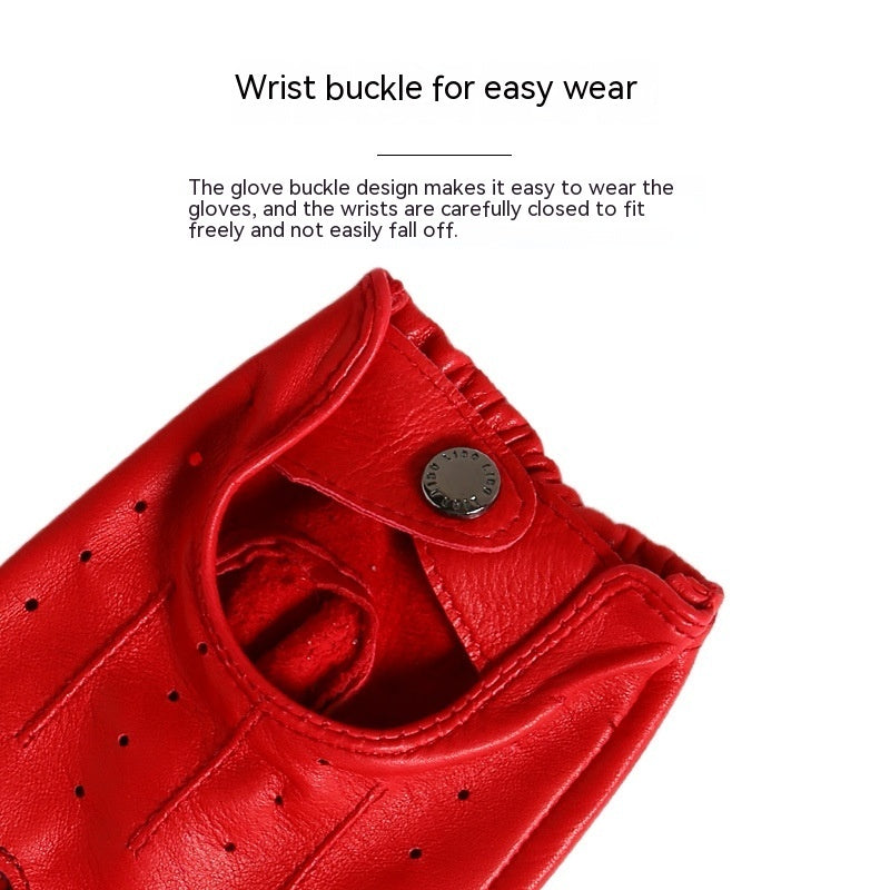 Sheepskin Fitness Gloves