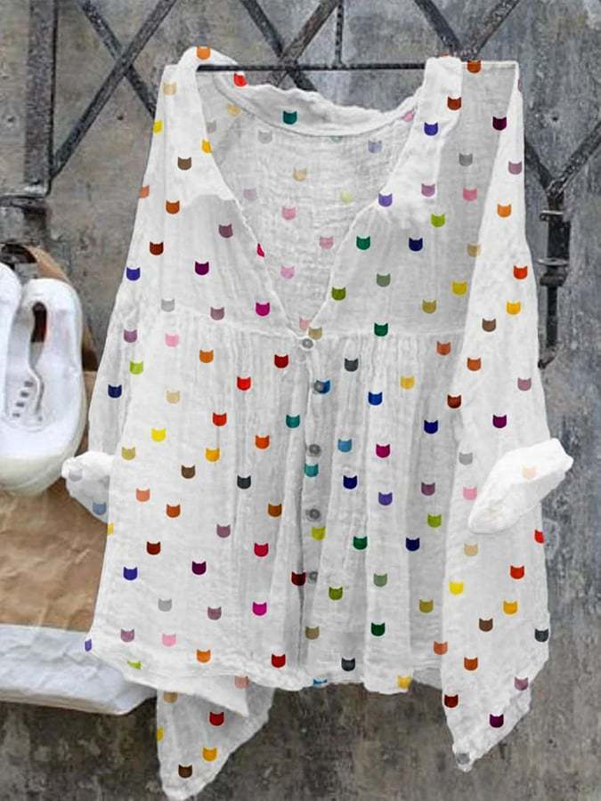 Amazon Cross-Border Avatar Print Women's Shirt