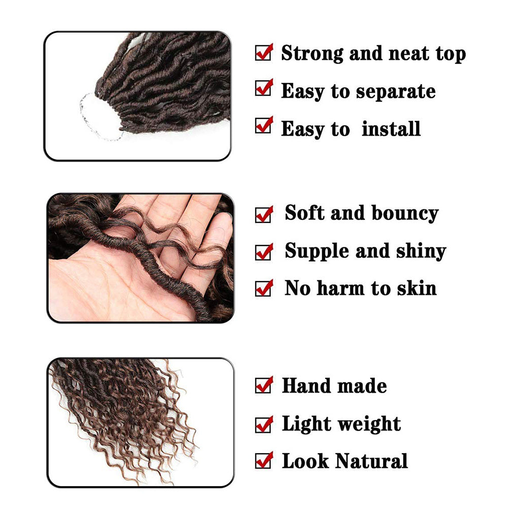 Feizifeizi Concubine Dirty Braids Crochet Hair