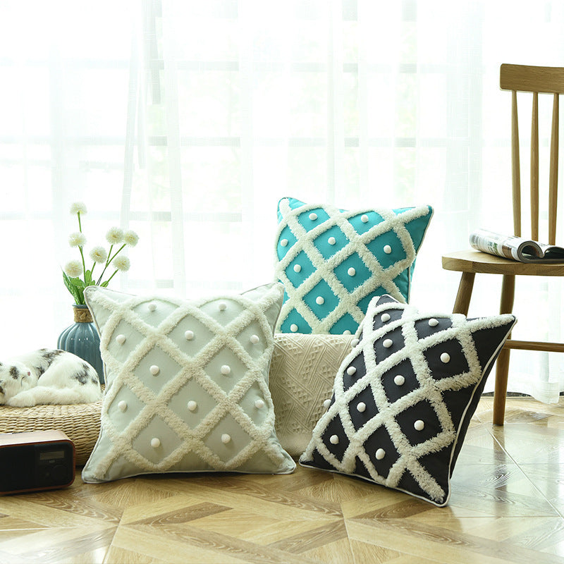 Creative Tufted Moroccan Ball Pillow