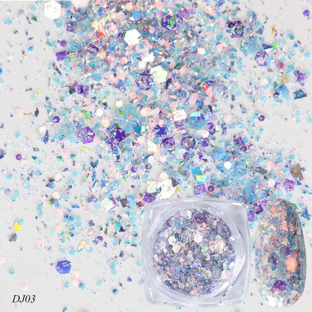 Glitter Light Change Onion Pink Symphony Sequin